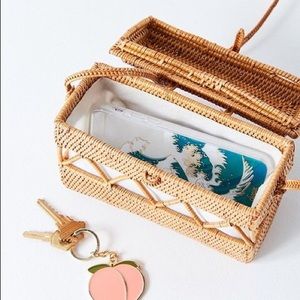 URBAN OUTFITTERS | Straw Structured Crossbody Bag